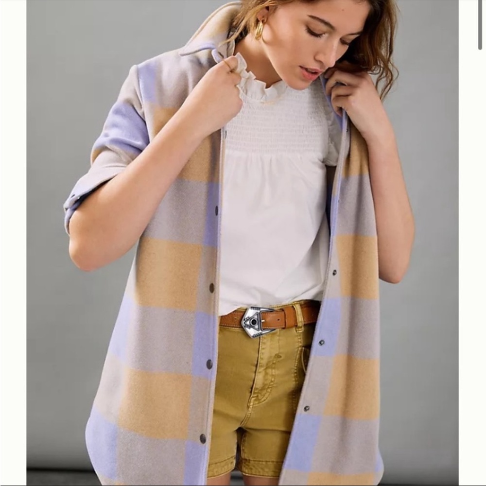 Anthropologie Eldridge shirt jacket
